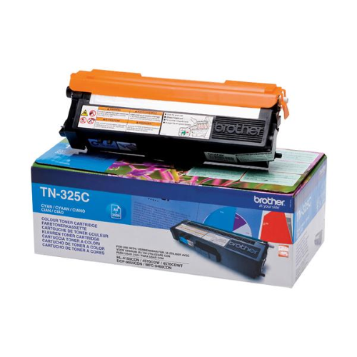 BROTHER TN-325C TONER CIANO PER HL-4150CDN/HLò4140CN/MFC-9460CDN/MFC-9465CDN/DCP-9055CDN GARANZIA ITALIA (TN-325C)